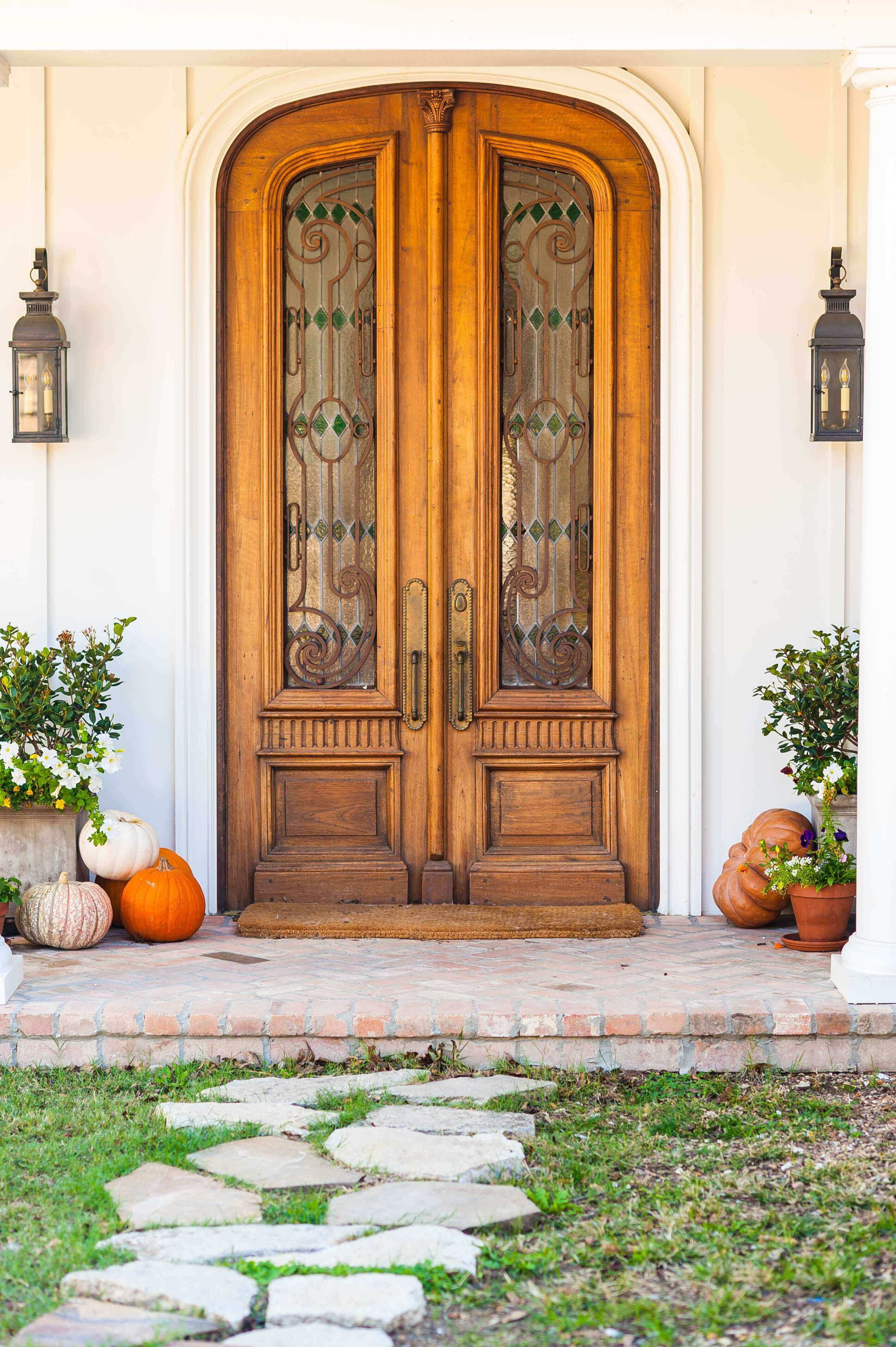 Decorate With Pumpkins.