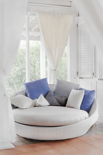 Outdoor Hanging Curtains.