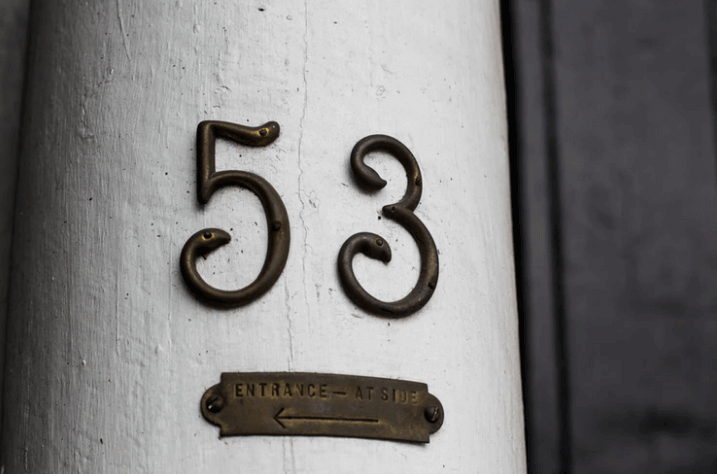 Updated House Number.
