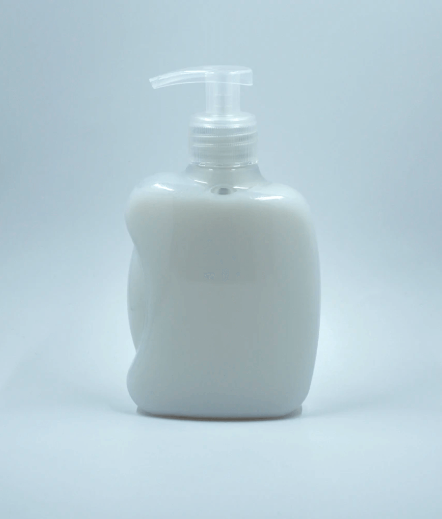 Hand soap container.
