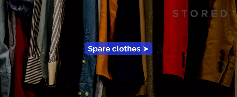 Spare clothes STORED