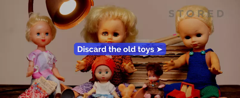 Discard the old toys - Brilliant Small Space Toy Storage Ideas That Will Make Your Life Easier