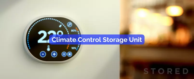 Climate Control Storage Unit
